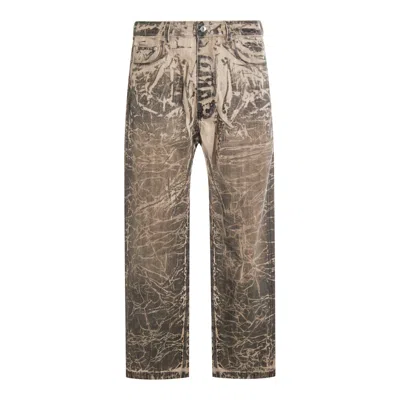 Rick Owens Drkshdw Jeans Black Washed Foil