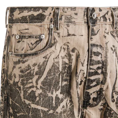 Rick Owens Drkshdw Jeans Black Washed Foil