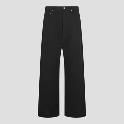 Rick Owens Jeans Blacks And Greys In Black