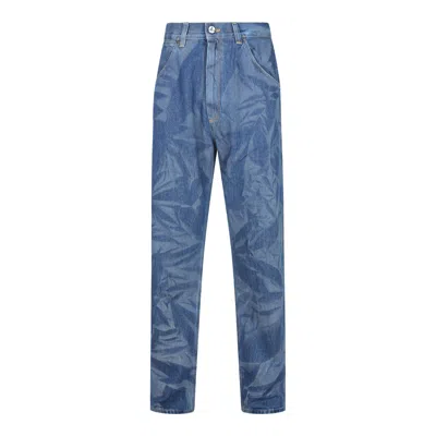 Vivienne Westwood Tailored Trousers With Pockets And Stitching In Blue