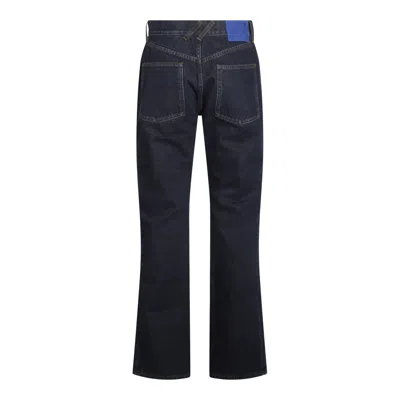 Burberry Indigo Blue Cotton Denim Jeans