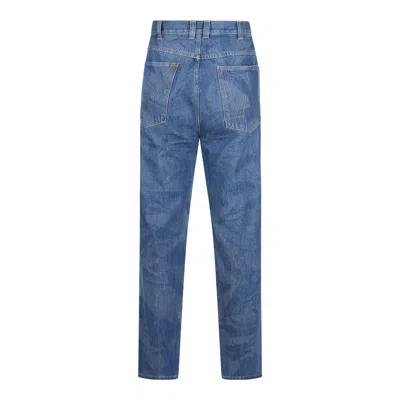 Vivienne Westwood Tailored Trousers With Pockets And Stitching In Blue