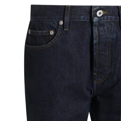 Burberry Indigo Blue Cotton Denim Jeans