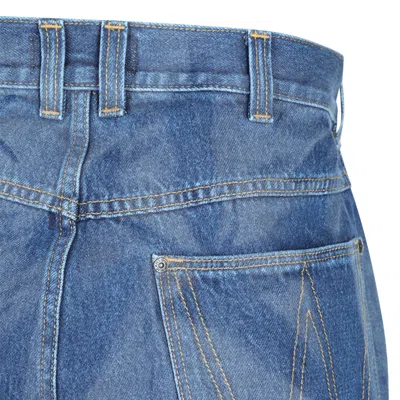 Vivienne Westwood Tailored Trousers With Pockets And Stitching In Blue