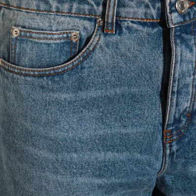 Ami Alexandre Mattiussi Jeans Blue And Green In Blue