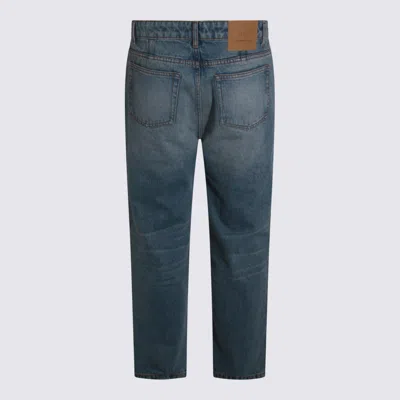 Ami Alexandre Mattiussi Jeans Blue And Green In Blue