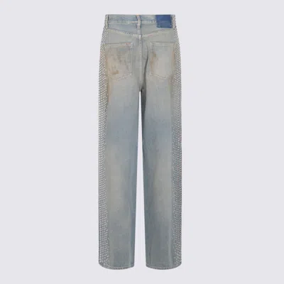 Golden Goose Journey Ws Melody Boyfriend Pant Cotton Denim In Blue