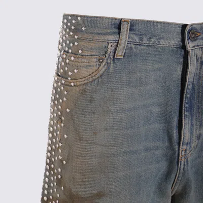 Golden Goose Journey Ws Melody Boyfriend Pant Cotton Denim In Blue