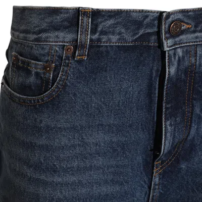 Chloé Chloe Women Patchwork Denim Bermuda Shorts