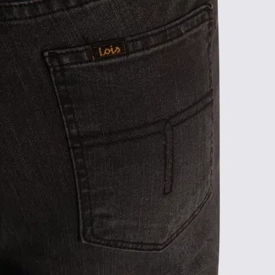 Lois Jeans High-waisted Jeans In Black