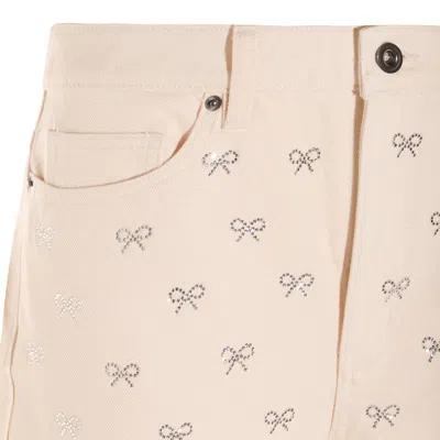 Self-portrait Jeans Light And Natural In Neutral