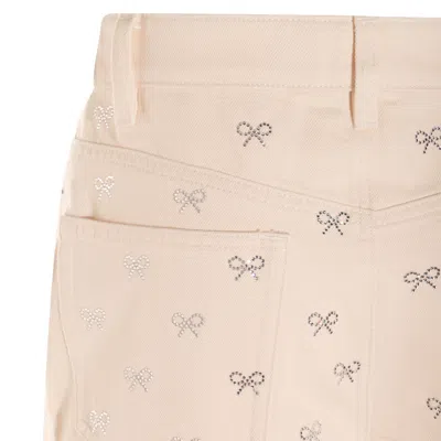 Self-portrait Jeans Light And Natural In Neutral