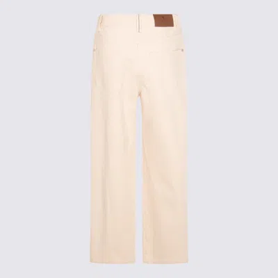 Brunello Cucinelli Jeans Light And Natural In Neutral