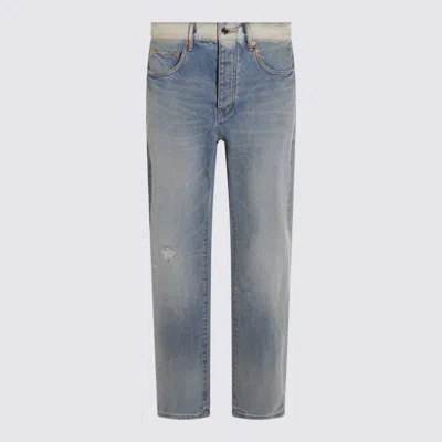 Purple Brand Blue Denim Jeans In Blue
