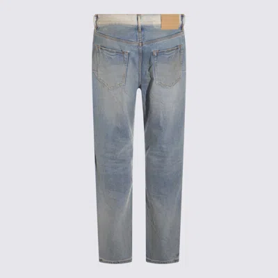 Purple Brand Blue Denim Jeans In Blue