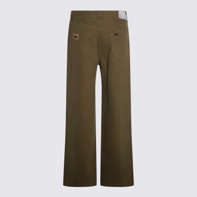 Lois Jeans Milatary Denim Cotton Jeans In Brown