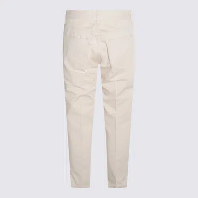 Lardini Button-fly Cotton Jeans In Neutral