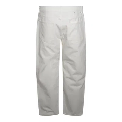 Golden Goose White Cotton Denim Jeans