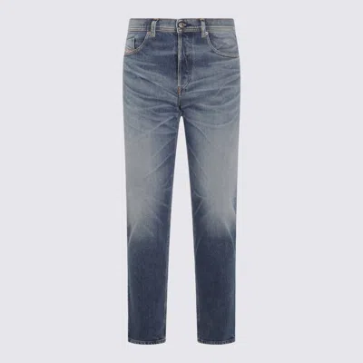 Diesel Blue Cotton 2023 D-finitive Jeans In Blue