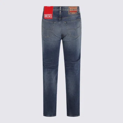 Diesel Blue Cotton 2023 D-finitive Jeans In Blue