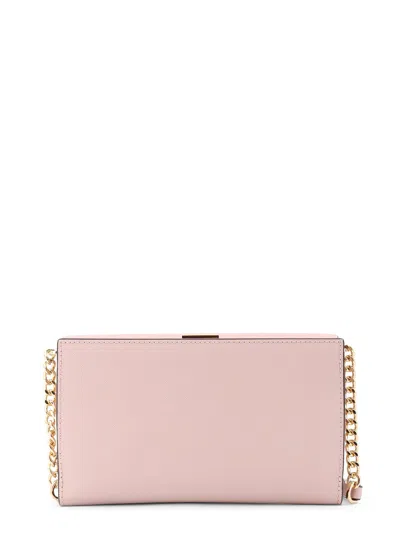 Michael Kors Jer Set Leather Shoulder Bag With Frontal Monogram