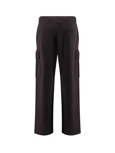 C.p. Company C.p.company Men Jogger Cotton Trousers In Black