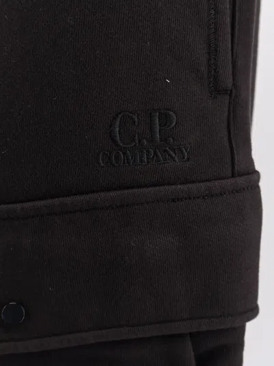 C.p. Company C.p.company Men Jogger Cotton Trousers In Black