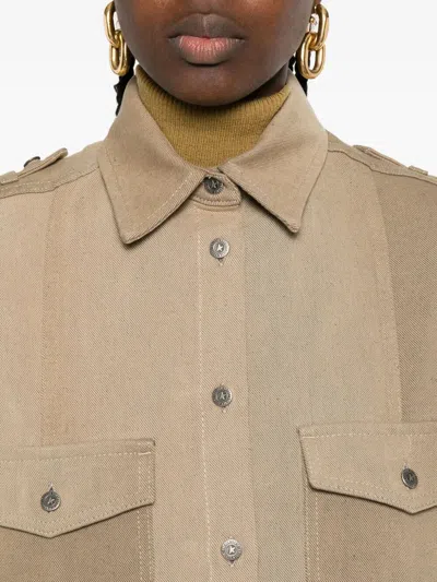 Golden Goose Journey Osanne Shirt Dress Clothing In Brown