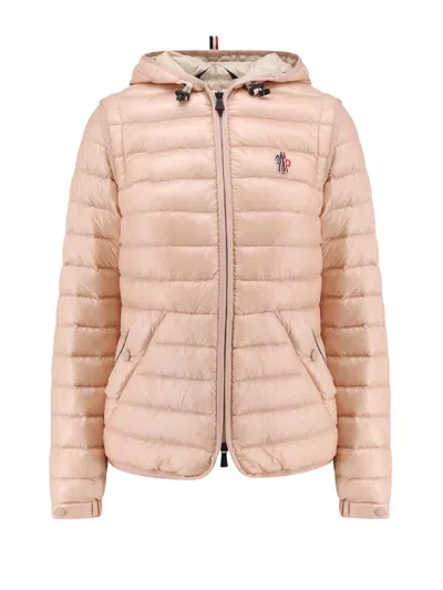 Moncler Grenoble Karura Short Down Jacket In Pink