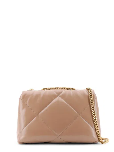 Tory Burch Kira Matelassé Leather Shoulder Bag With Metal Logo