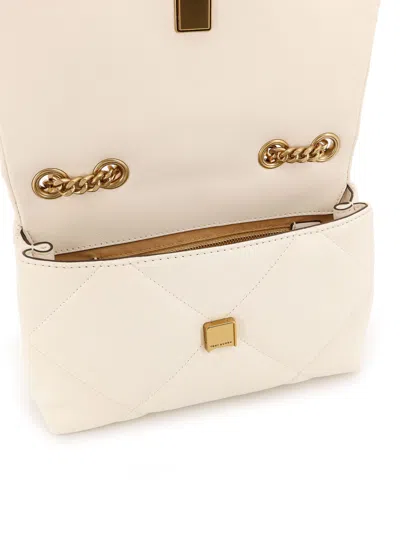 Tory Burch Kira Matelassé Leather Shoulder Bag With Metal Logo