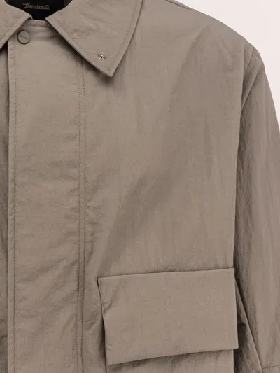 Laminar Nylon Jacket With Maxi Pockets