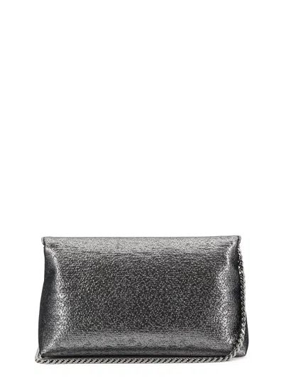 Tom Ford Laminated Pochette With Chain Shoulder Strap