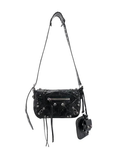 Balenciaga Le Cagole Shoulder Bag With Iconic Studs