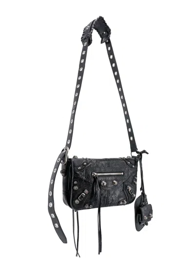 Balenciaga Le Cagole Shoulder Bag With Iconic Studs