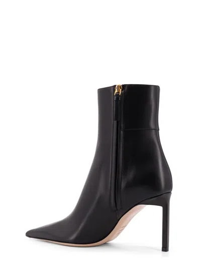 Tom Ford Julianne T Detail Soft Calf Leather Booties In Brown