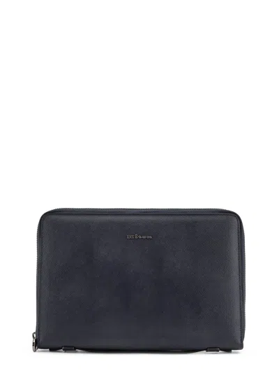 Kiton Ciro Paone Leather Briefcase