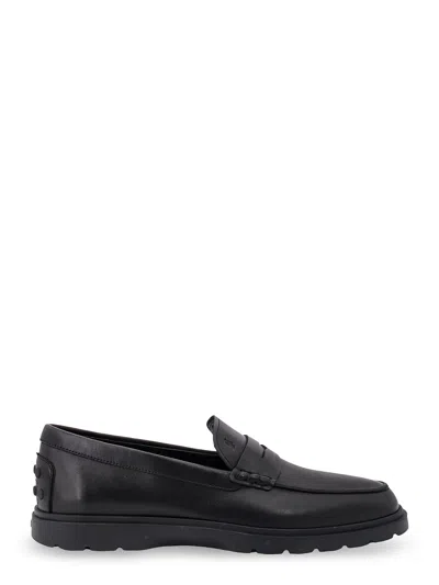 Tod's Leather Moccasin With Mask