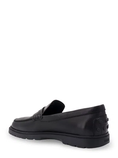 Tod's Leather Moccasin With Mask