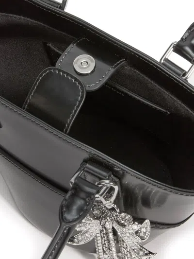 Self-portrait Leather Shoulder Bag With Charms
