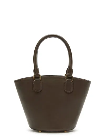 Self-portrait Leather Shoulder Bag With Iconic Charm