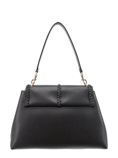 Chloé Leather Shoulder Bag With Tassels