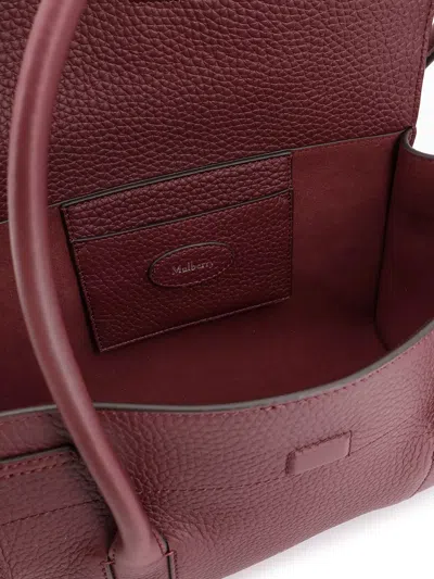 Mulberry Leathershoulder Bag With Logo