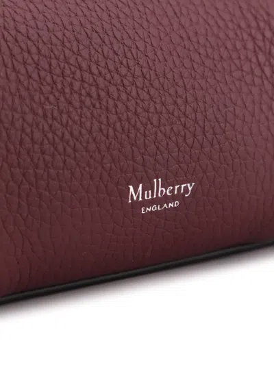 Mulberry Leathershoulder Bag With Logo