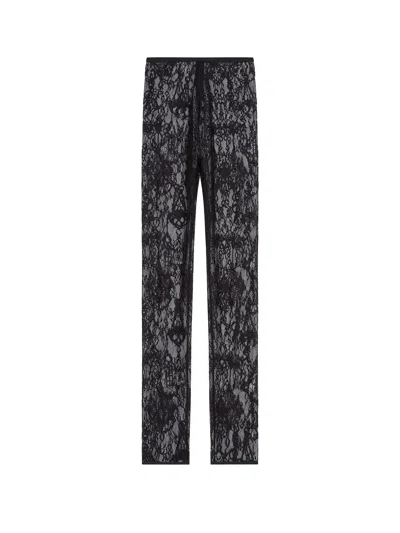 Givenchy Leggings In Chandelier Lace In Black