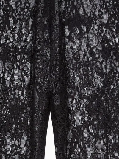 Givenchy Leggings In Chandelier Lace In Black