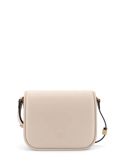 Pinko Love Birds Metal Leather Shoulder Bag