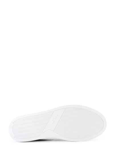 Givenchy Calfskin Leather Sneakers With Printed Logo And Contrasting Sole In Black