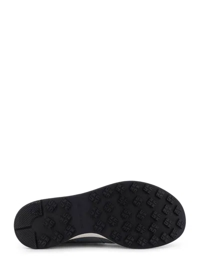 Kiton Ciro Paone Low-top Mesh Sneakers With Suede Profiles In Gray