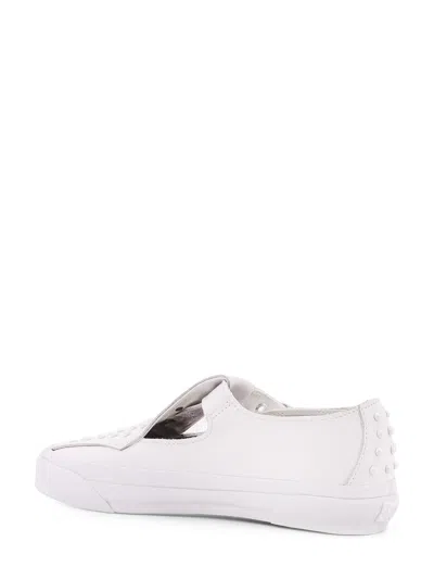 Vans Mary Jane 93 Studded Rubber Sole Sneakers In White